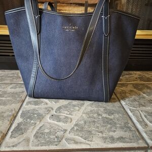 kate spade Navy Tote Bag